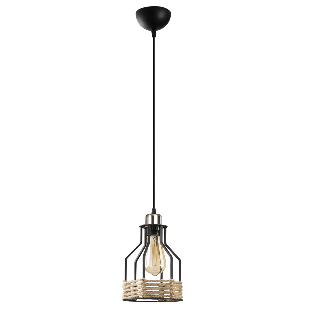 Lampa wisząca Trunica czarna - zdjęcie 1