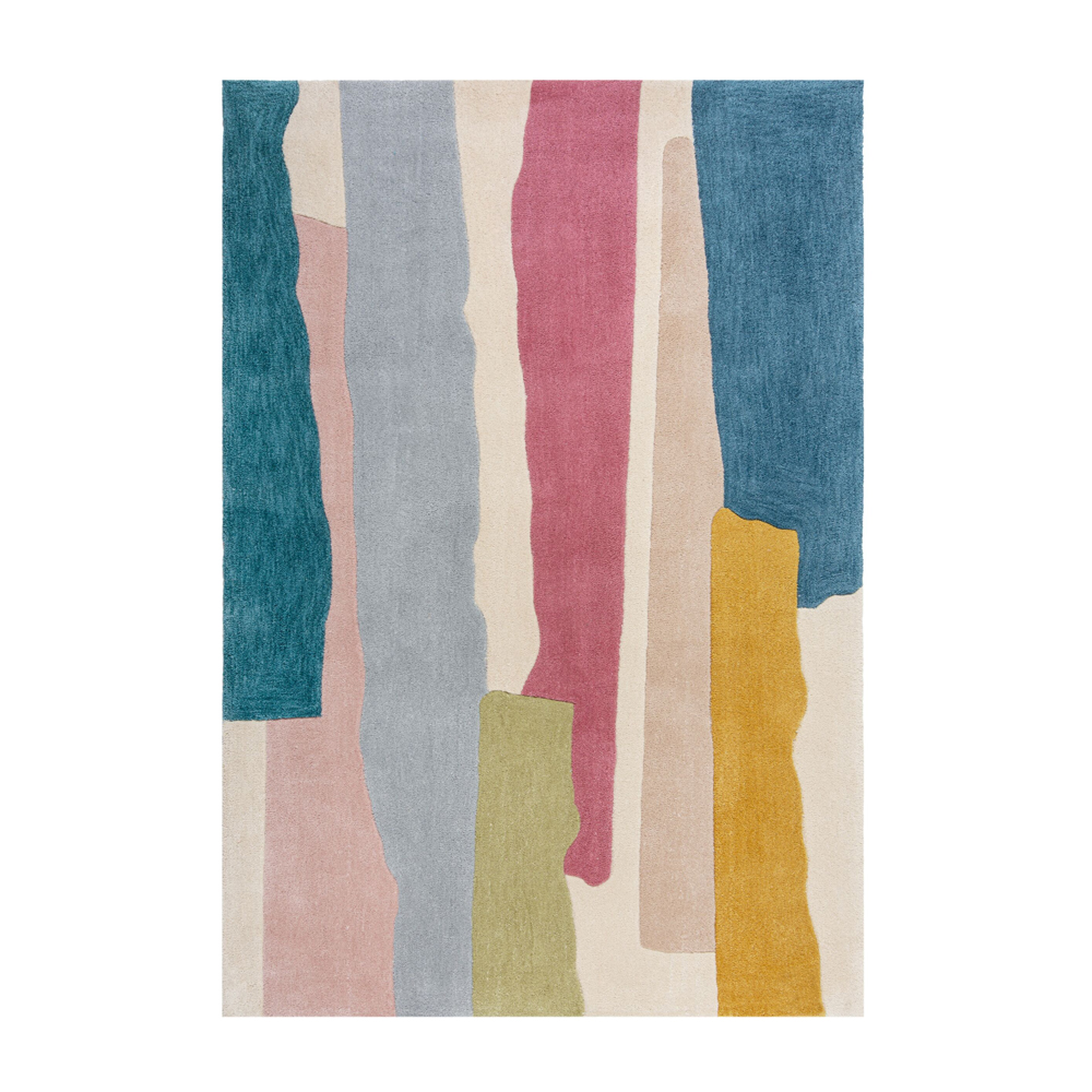 Dywan syntetyczny Escala wielokolorowy - zdjęcie 1