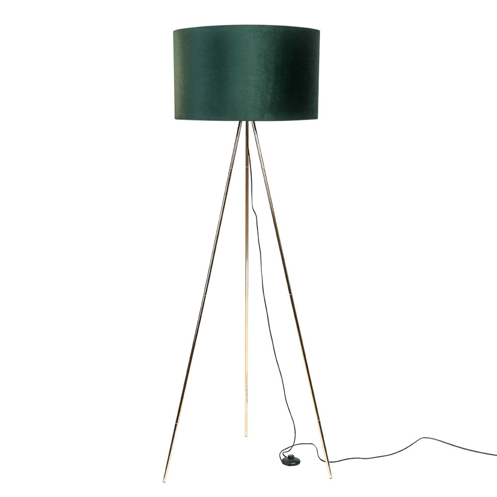 Lampa podłogowa Someo zielona - zdjęcie 1