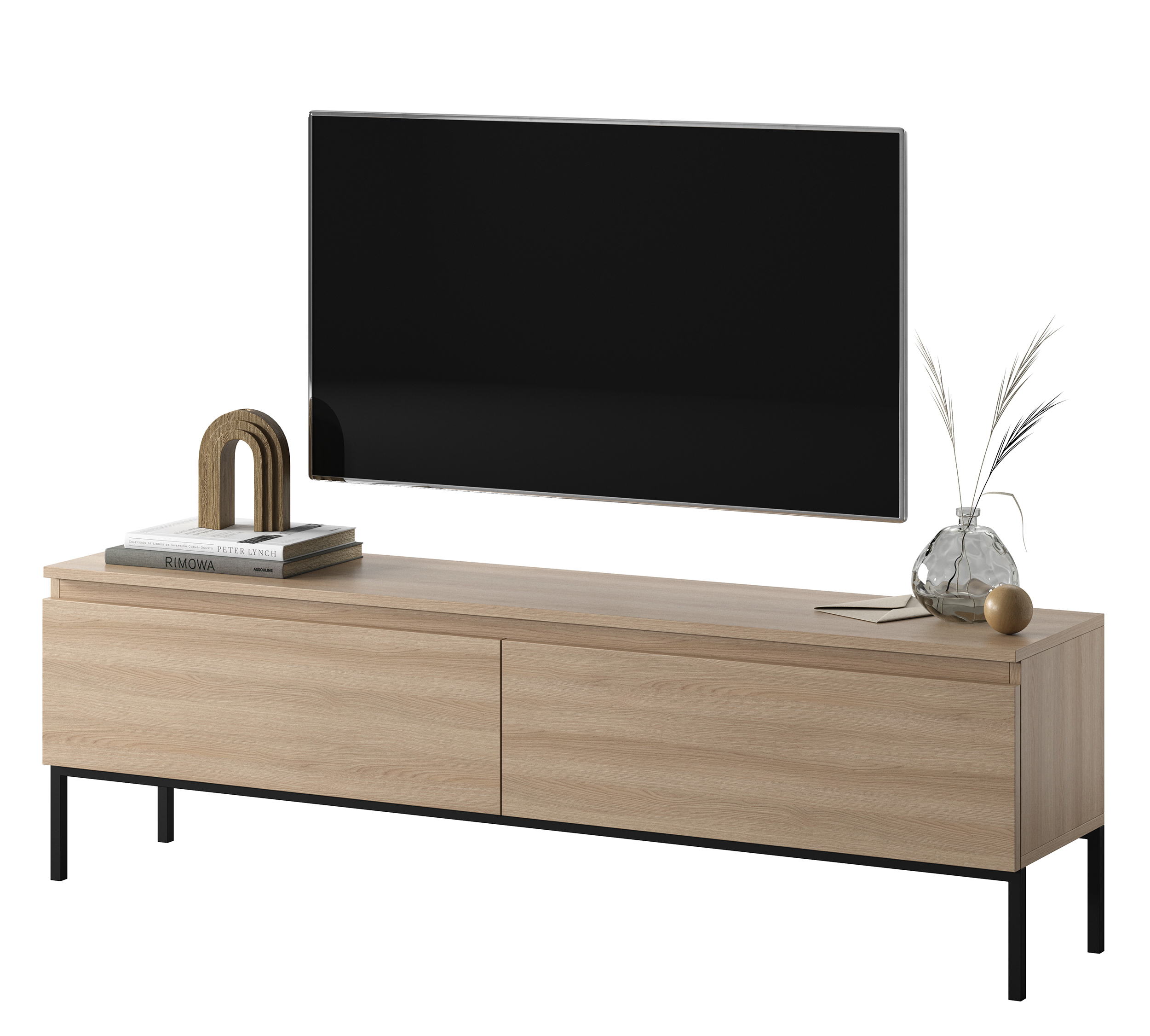 Szafka RTV Bemmi 150 cm Dąb Linberg