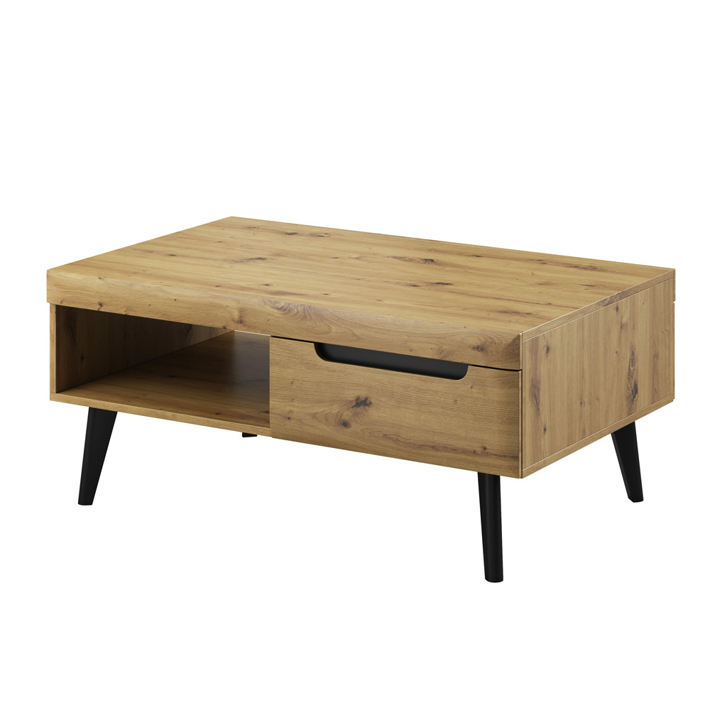 Ława Livinella 107x67 cm dąb Artisan - zdjęcie 1