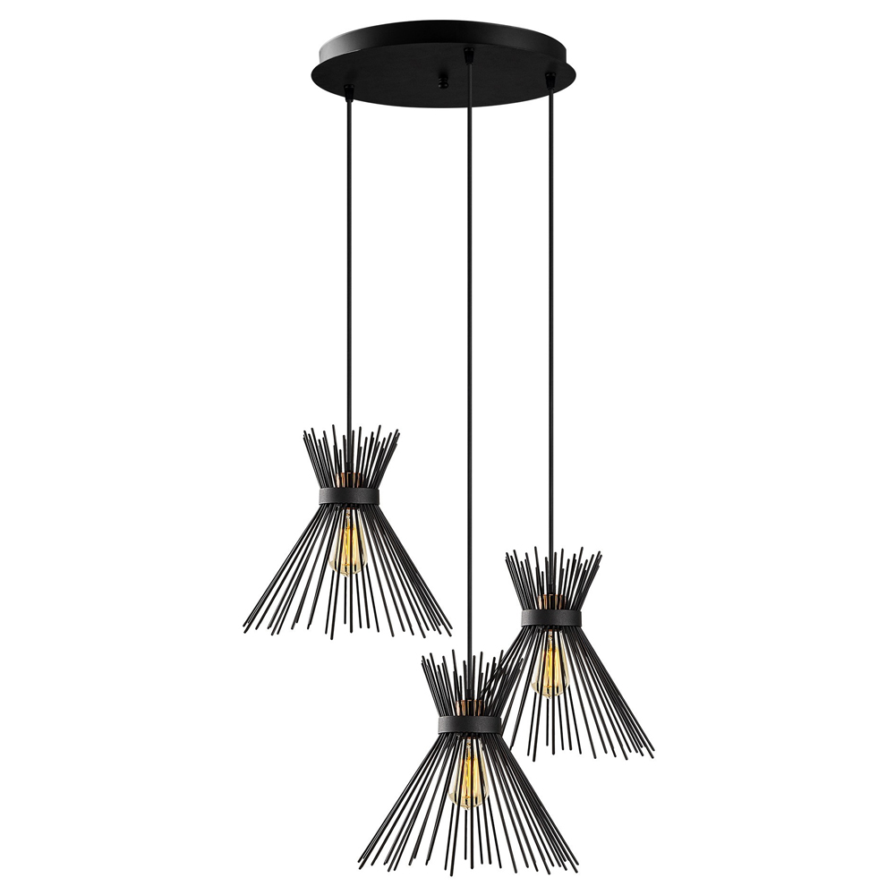 Lampa wisząca Inquill kaskada x3 - zdjęcie 1