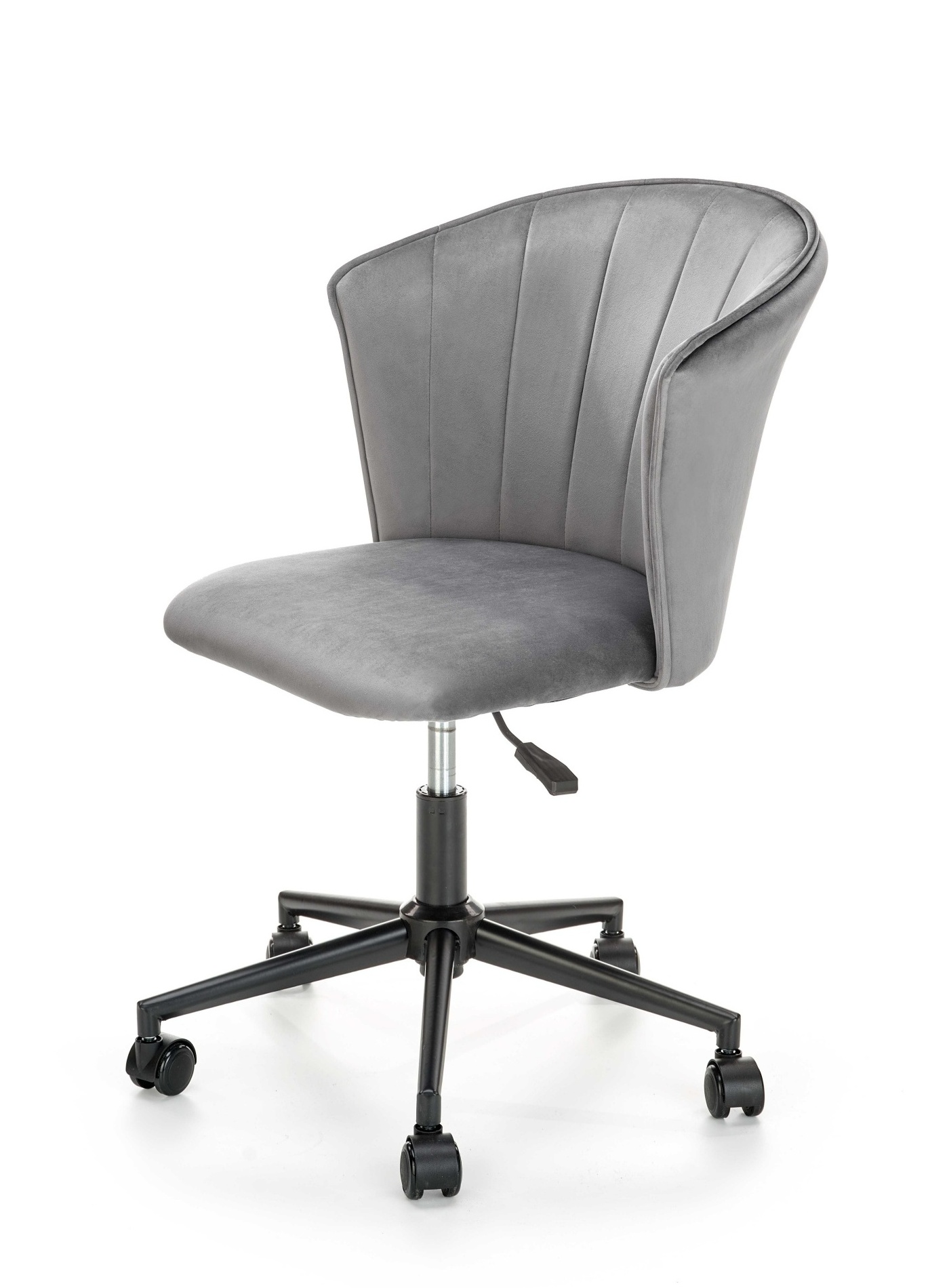 Fotel biurowy Sawdned popielaty - zdjęcie 1