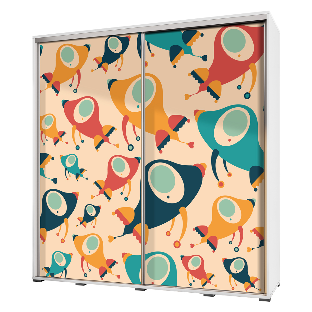 Szafa Wenecja 205 cm Mały astronauta - zdjęcie 1