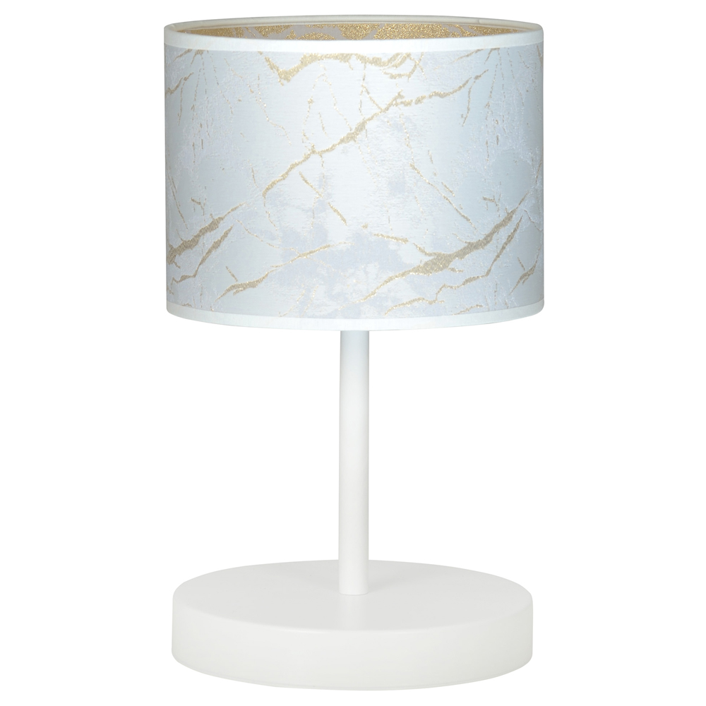 Lampka nocna Borra średnica 18 cm marmur - zdjęcie 1