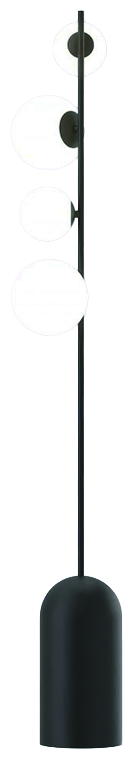 Lampa podłogowa Etno x4 czarna - zdjęcie 1