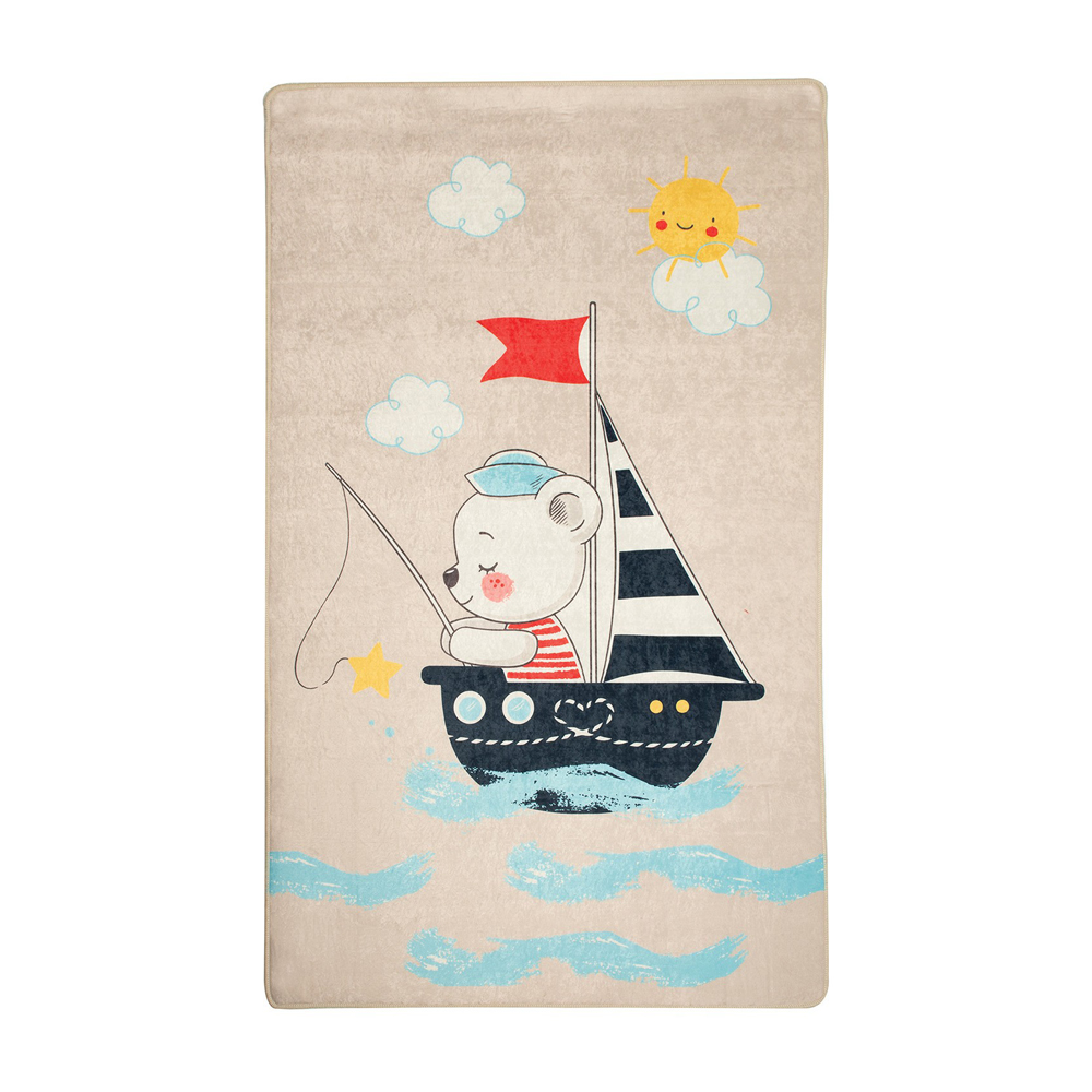 Dywan do pokoju dziecięcego Dinkley Żeglarz 100x160 cm - zdjęcie 1