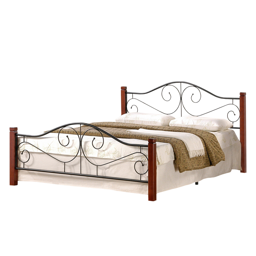 Łóżko metalowe Santander 140x200 cm - zdjęcie 1