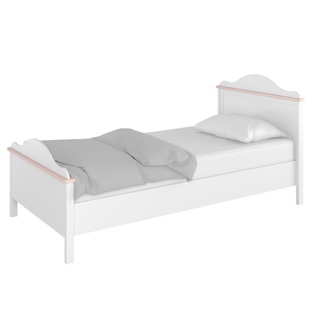 Łóżko dla dziecka Luna 90x200 cm z materacem - zdjęcie 1