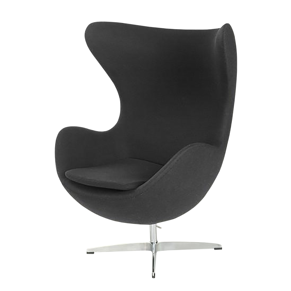 Fotel Jajo ciemnoszary