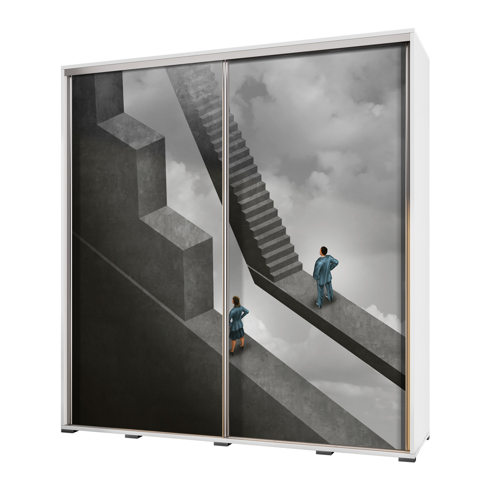 Szafa Wenecja 205 cm Ciężka droga - zdjęcie 1