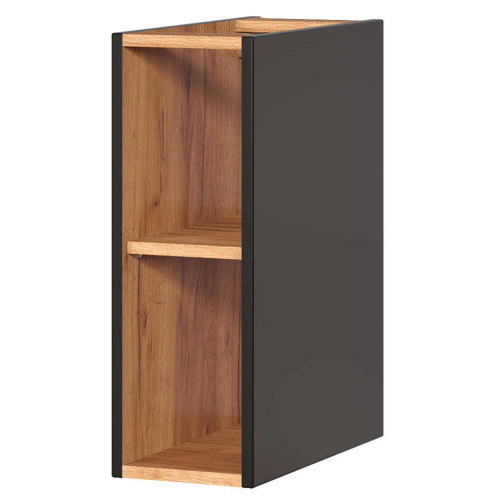 Szafka niska Ursala czarna - zdjęcie 1