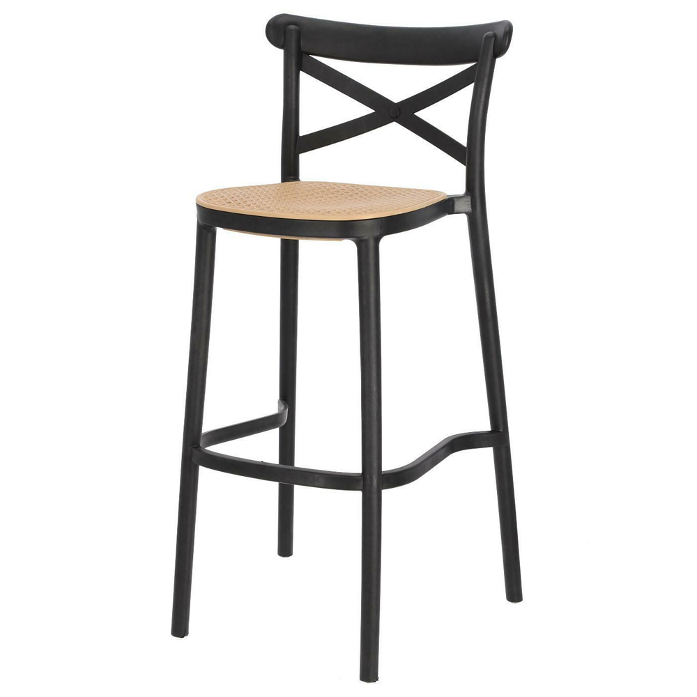 Hoker z tworzywa Frairlo czarny - zdjęcie 1