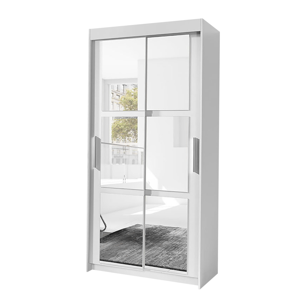 Szafa dwudrzwiowa Artem z lustrem - zdjęcie 1