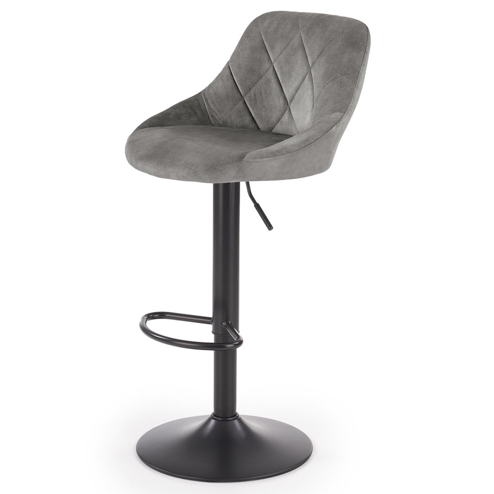 Hoker tapicerowany Issappers popielaty - zdjęcie 1