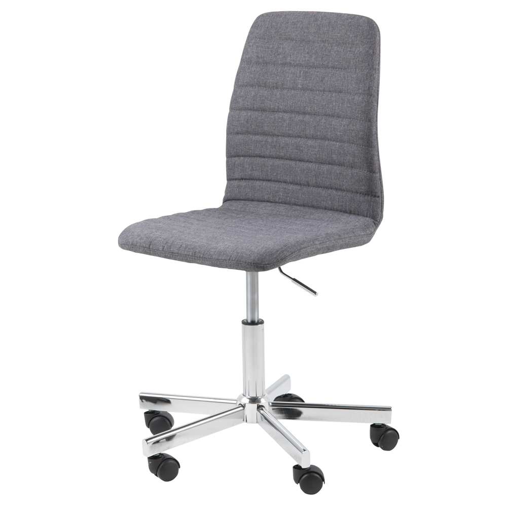 Fotel biurowy z regulacją wysokości Ajwain szary - zdjęcie 1
