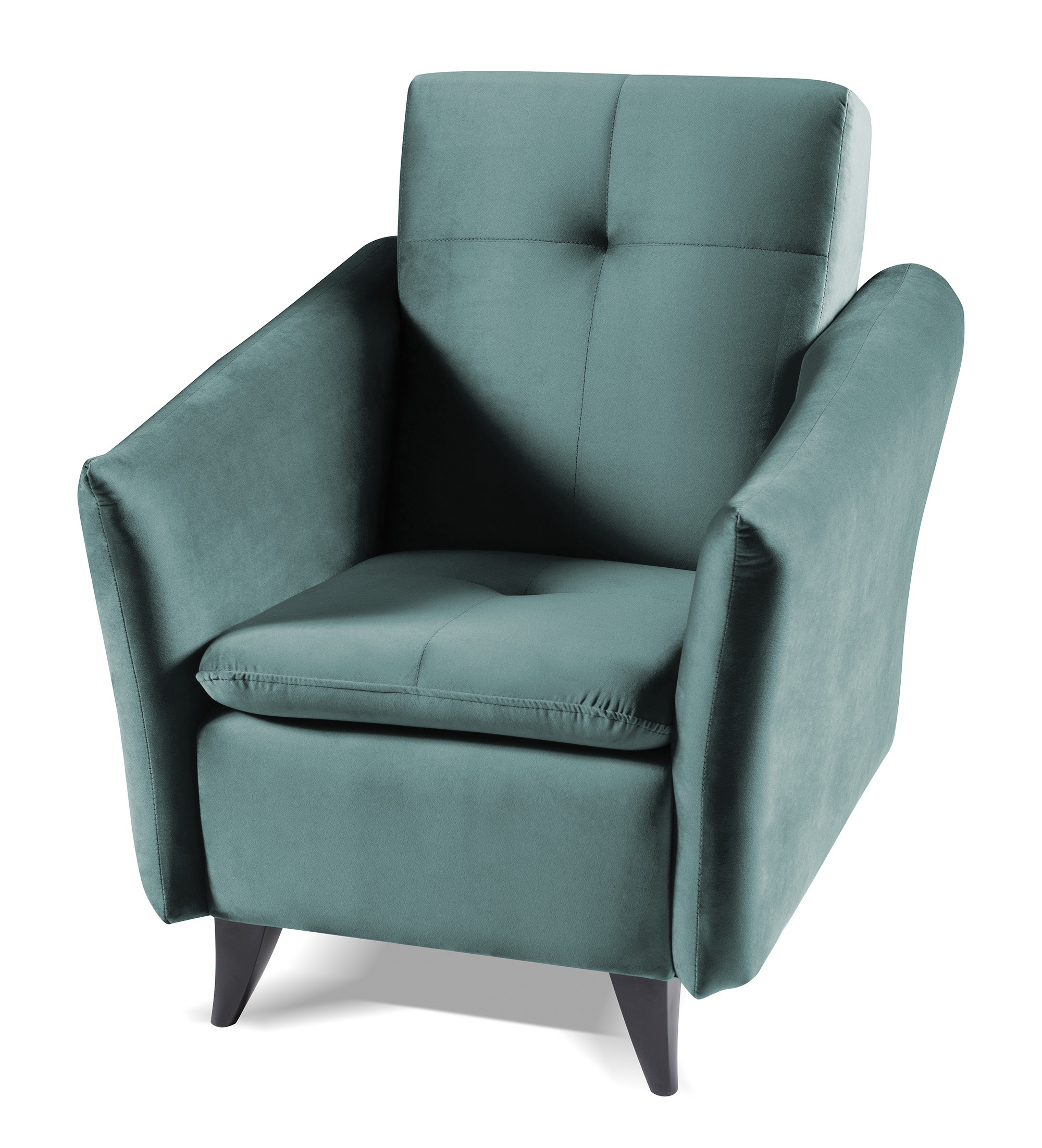 Fotel kubełkowy Haggetorp morski - zdjęcie 1