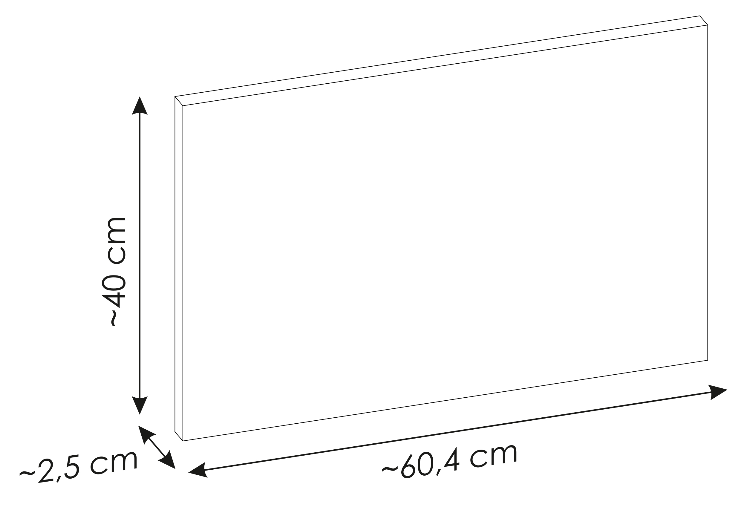 Szafka łazienkowa dwuszufladowa Novia z blatem 60 cm czarna