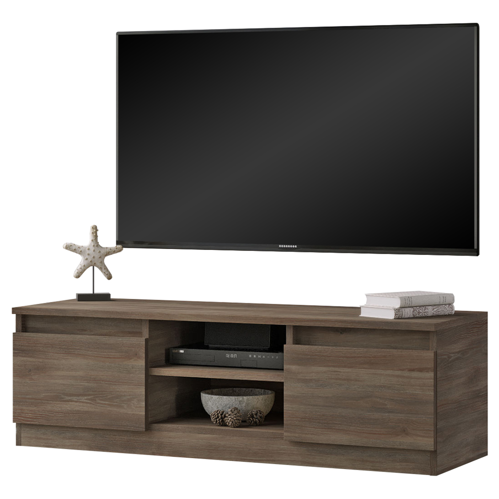 Szafka RTV Sevra 40x120 cm brązowa