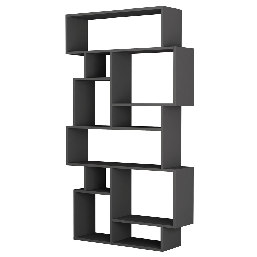 Regał otwarty Nakhon antracytowy - zdjęcie 1