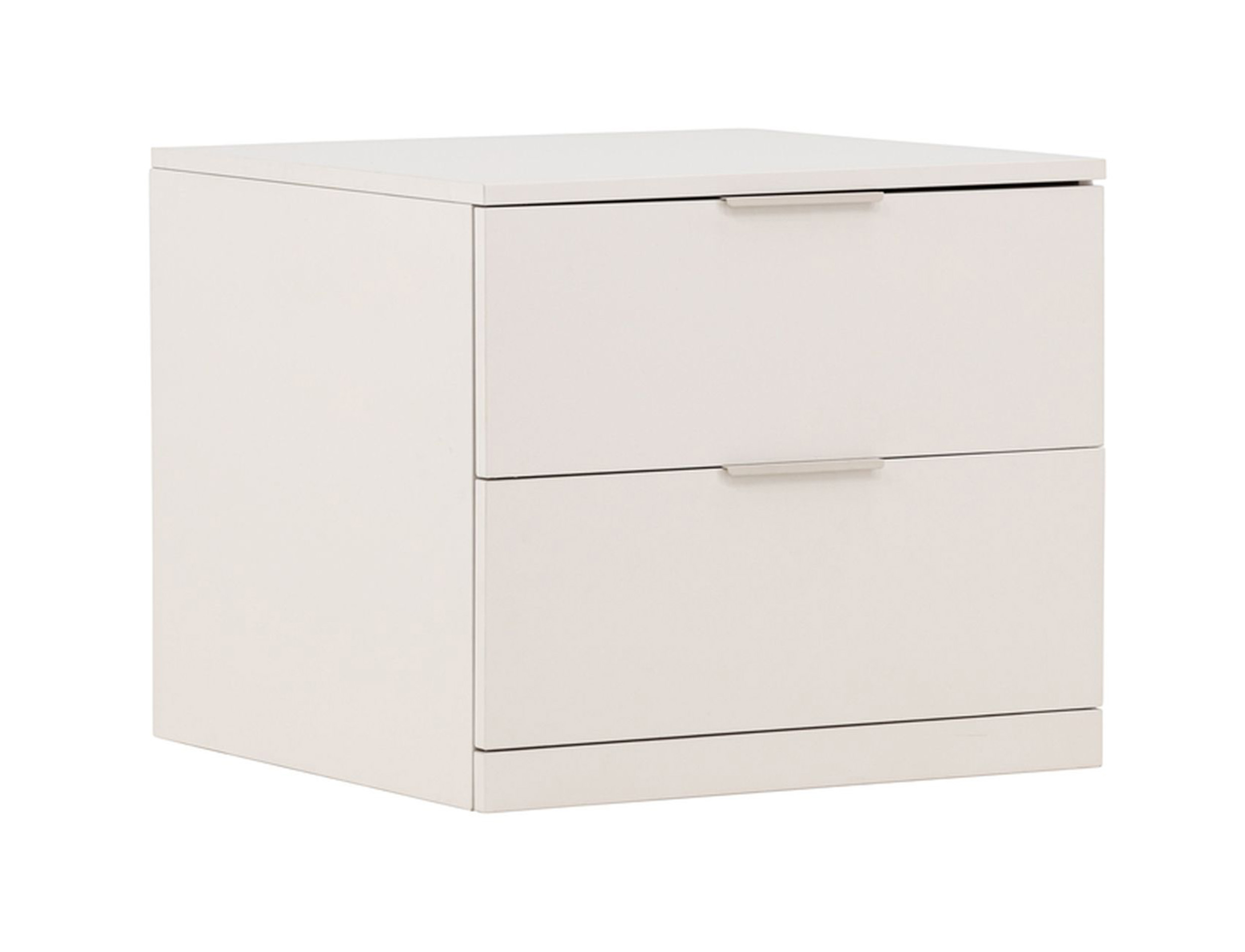 Szafka Capass 60x52 cm z dwiema szufladami beżowa - zdjęcie 1