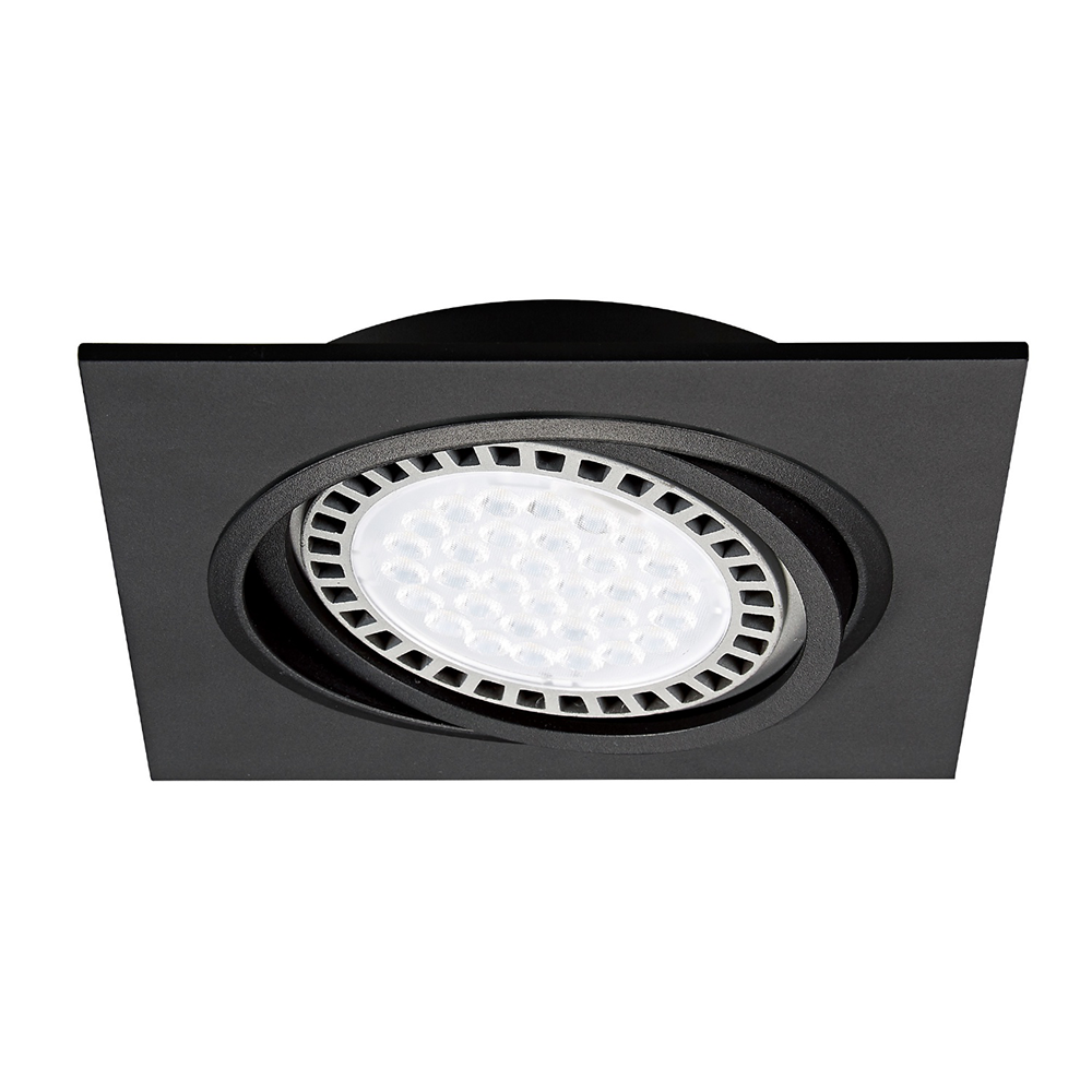 Spot Ingram czarny płaski - zdjęcie 1