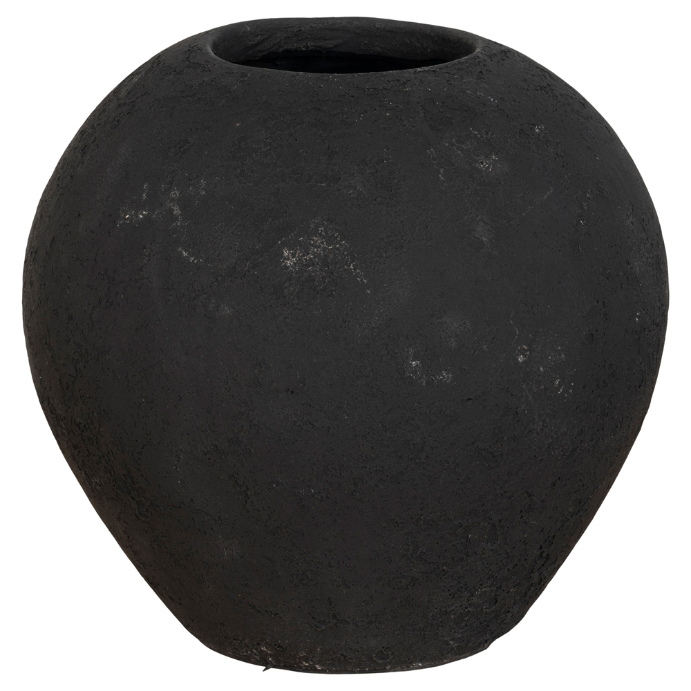 Wazon na kwiaty Fobbievan czarny - zdjęcie 1