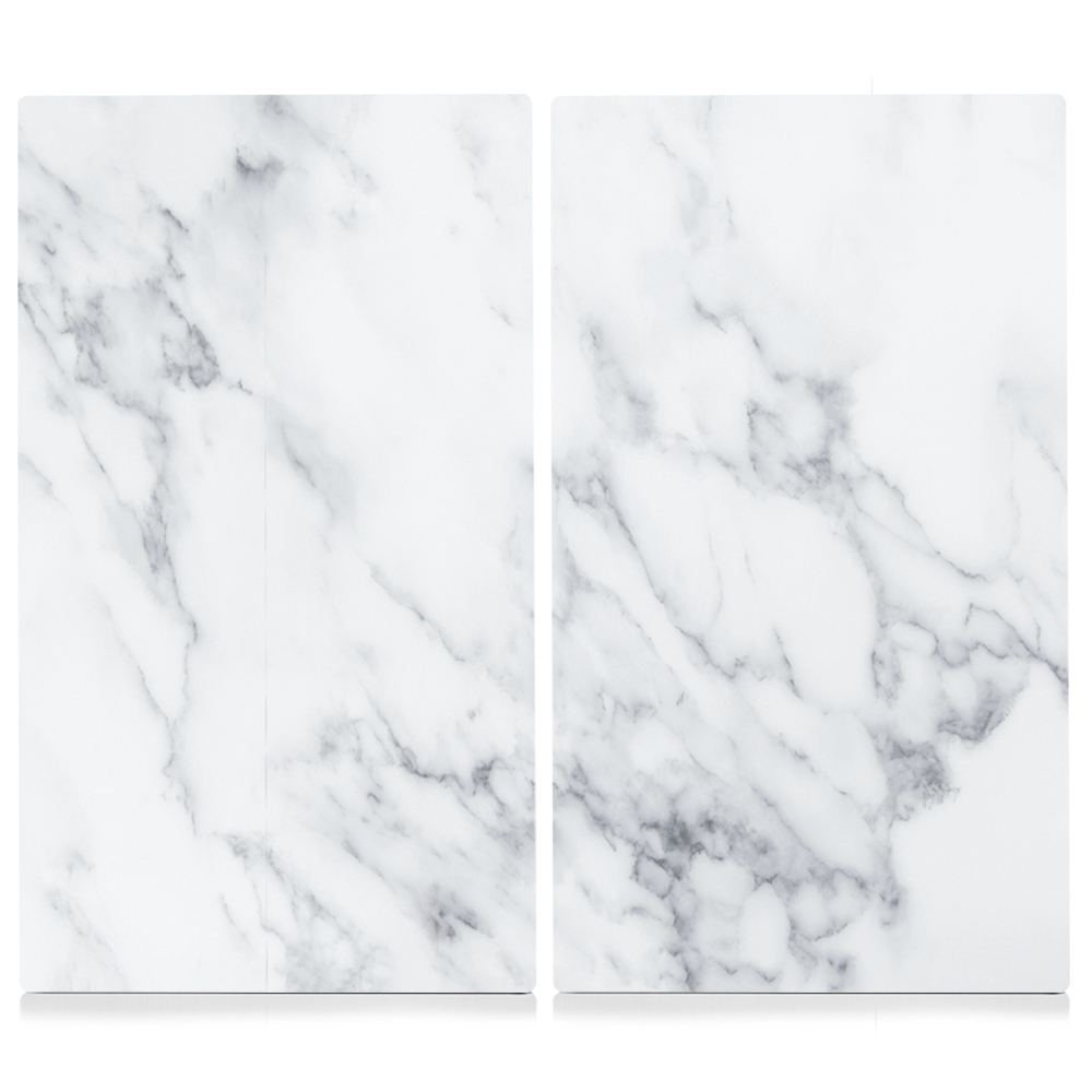 Zestaw desek do krojenia Stonne ze szkła marmur - zdjęcie 1