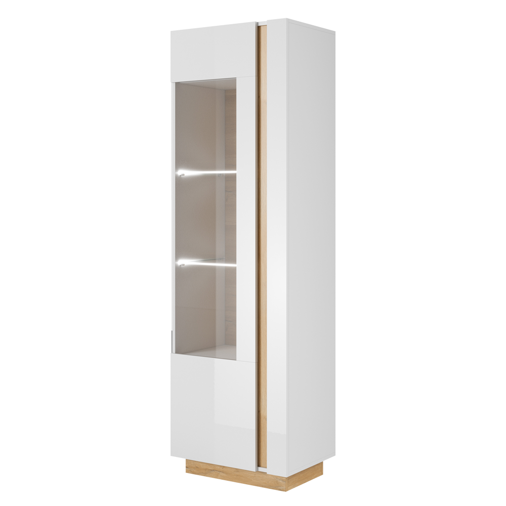 Witryna Skoky wysoka dąb z bielą - zdjęcie 1