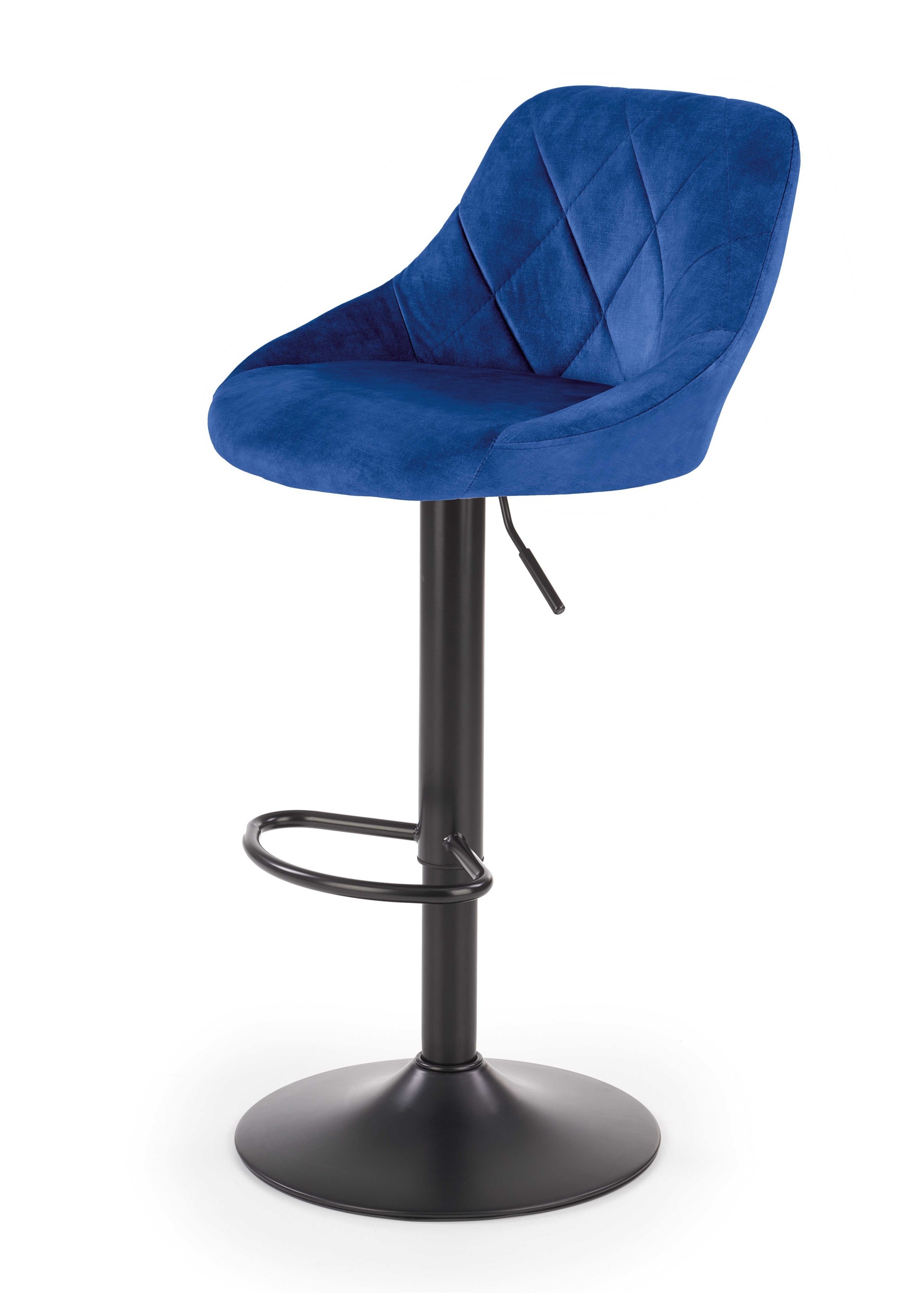 Hoker tapicerowany Issappers granatowy - zdjęcie 1