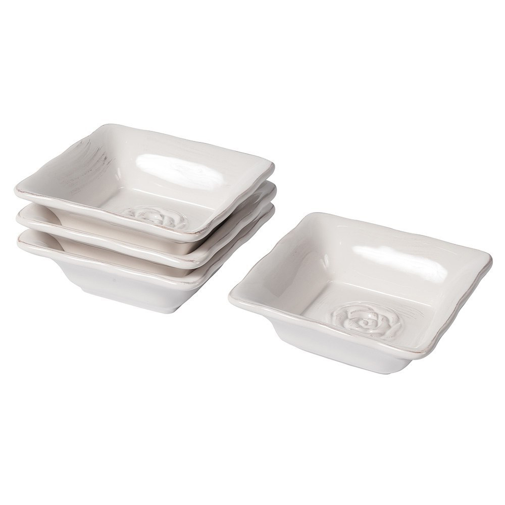 Komplet czterech miseczek śniadaniowych Mediero 12x12 cm - zdjęcie 1