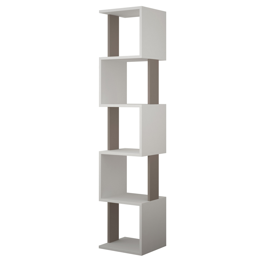 Regał otwarty Berily biały - zdjęcie 1