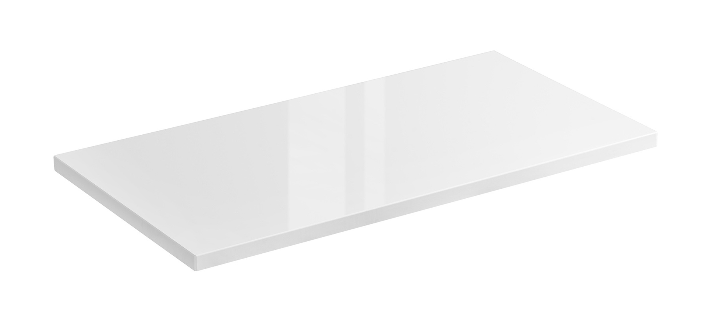 Blat łazienkowy Becialls 100 cm Biały - zdjęcie 1