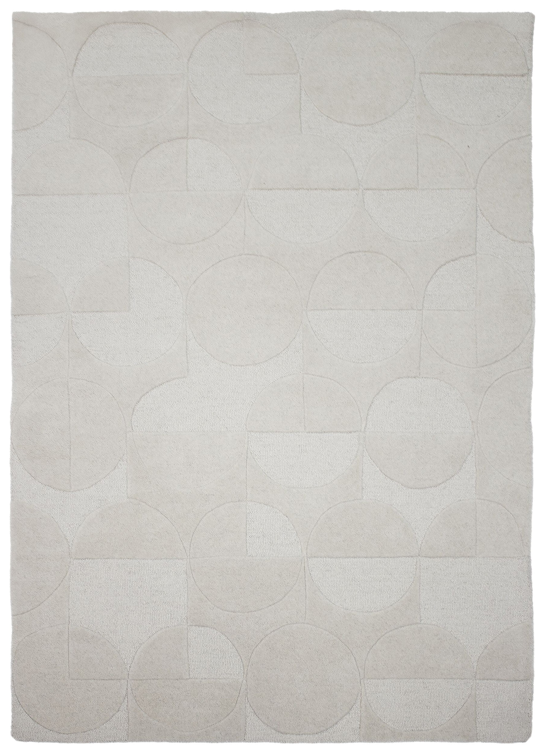 Dywan wełniany ręcznie wykonany Gigi 200x290 cm beżowy - zdjęcie 1