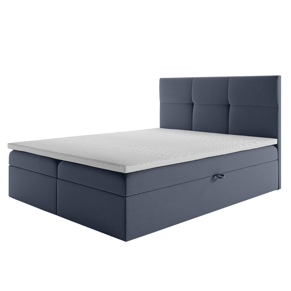 Łóżko kontynentalne Satiri w tkaninie Jasmine 90 160x200 cm - zdjęcie 1