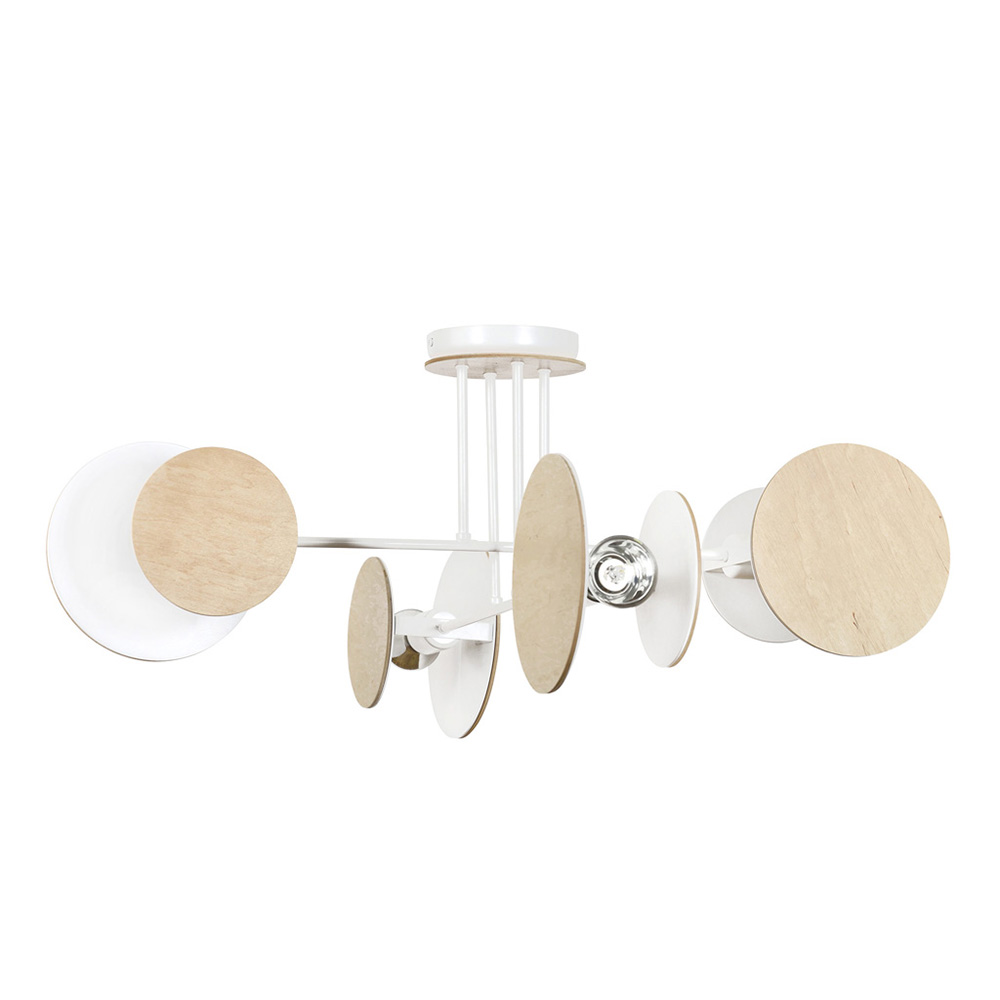 Lampa sufitowa Busalla biała - zdjęcie 1