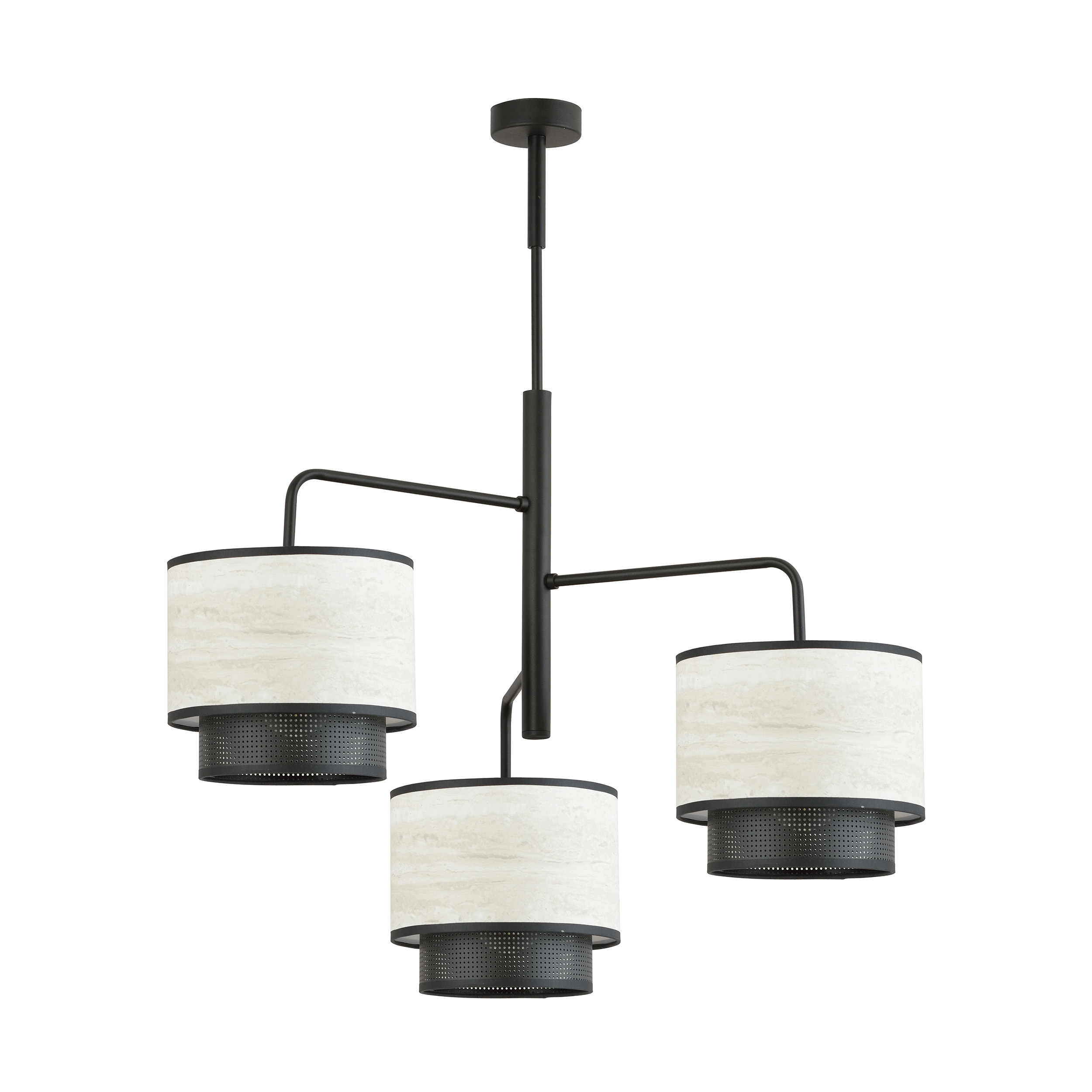 Lampa wisząca Thally x3 biały marmur - zdjęcie 1