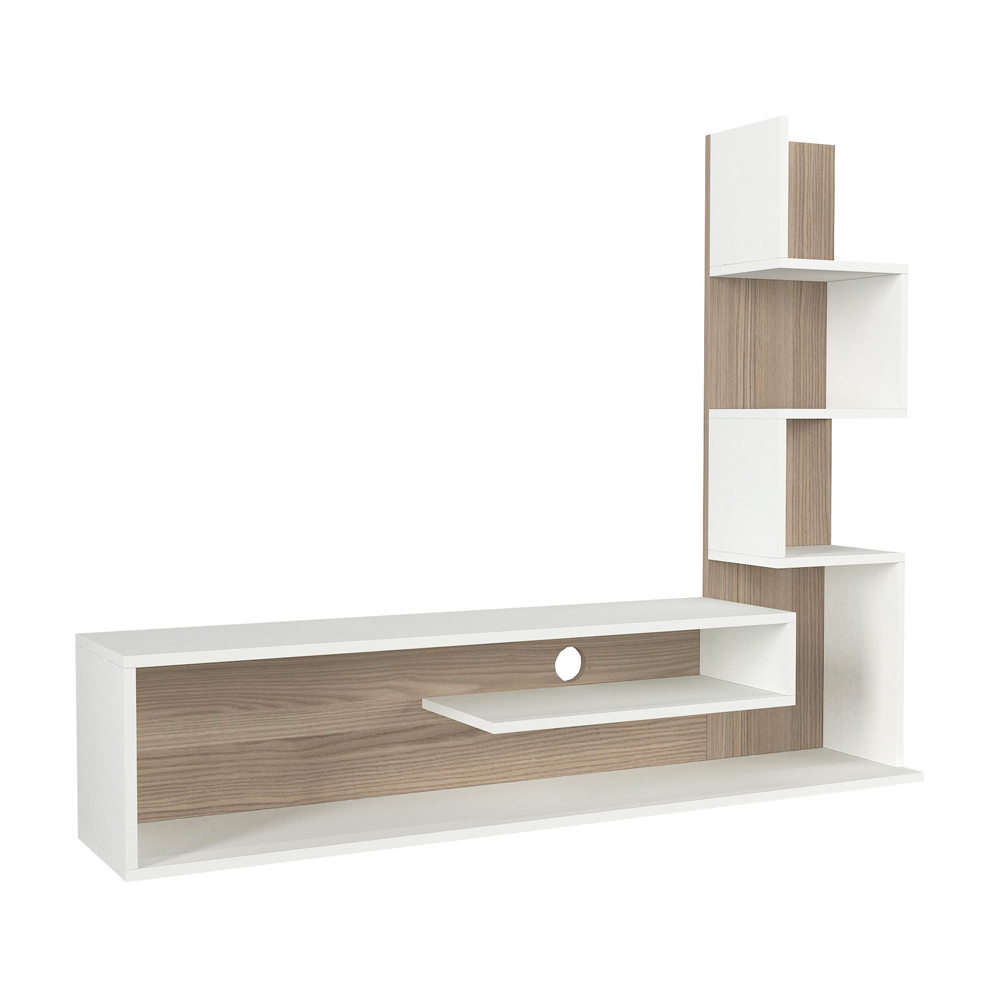 Meblościanka Metone biały/beżowy - zdjęcie 1