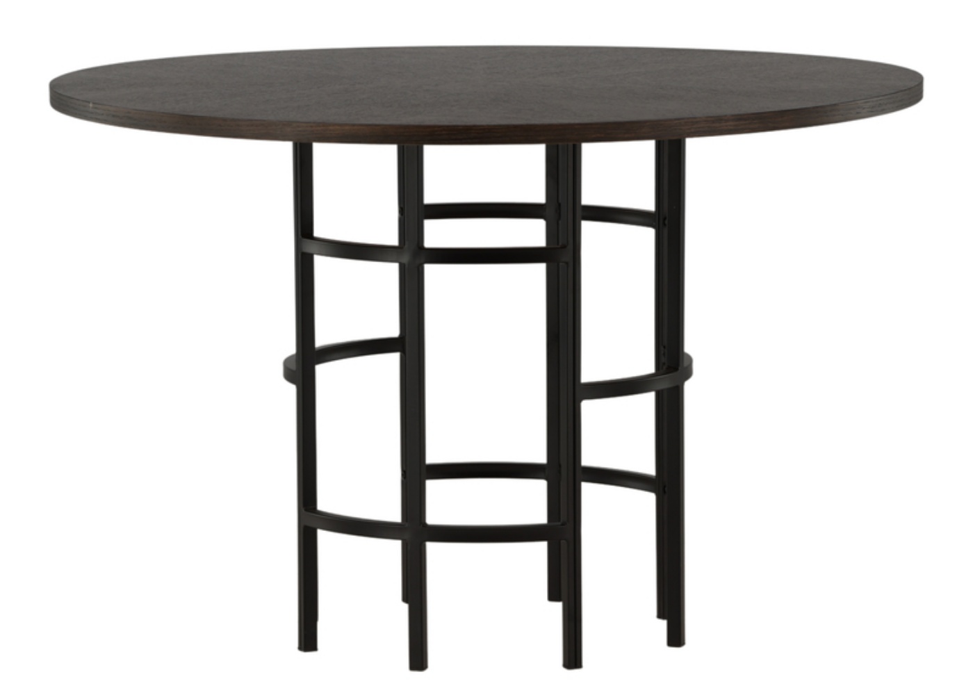 Stół do jadalni Larsian okrągły średnica 115 mokka - zdjęcie 1