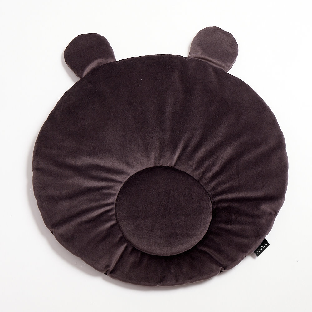 Dywanik dziecięcy Cozie w kształcie misia brązowy - zdjęcie 1