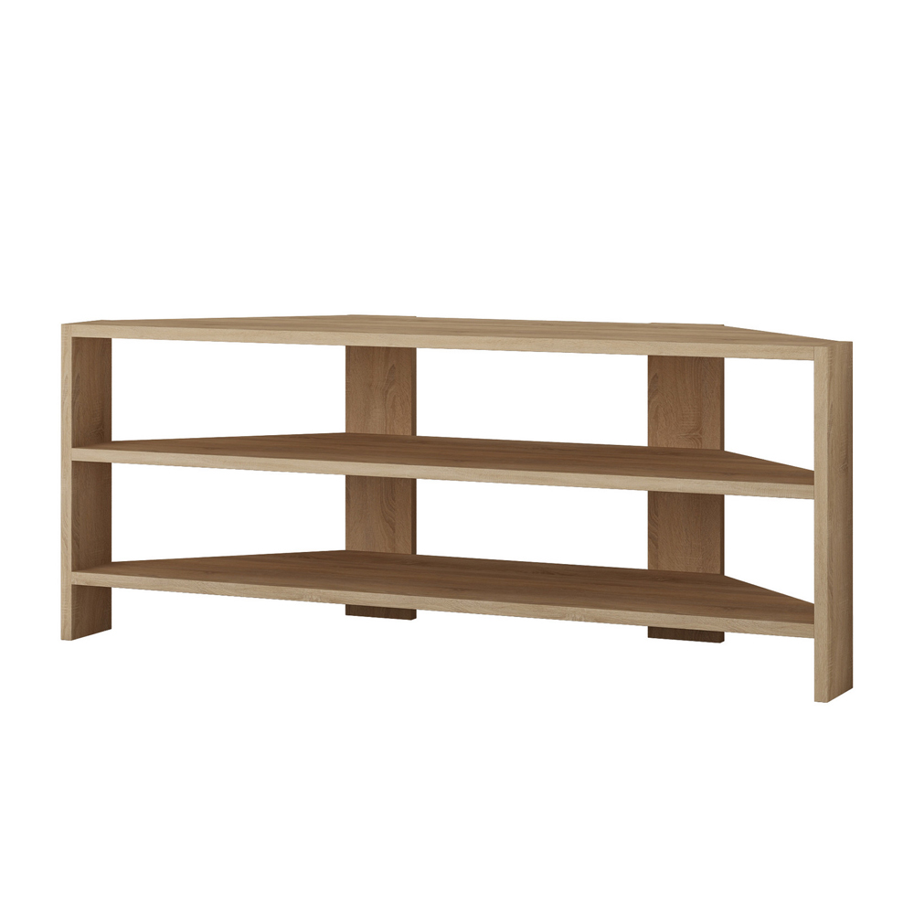 Szafka RTV Theila narożna 114 cm dąb - zdjęcie 1