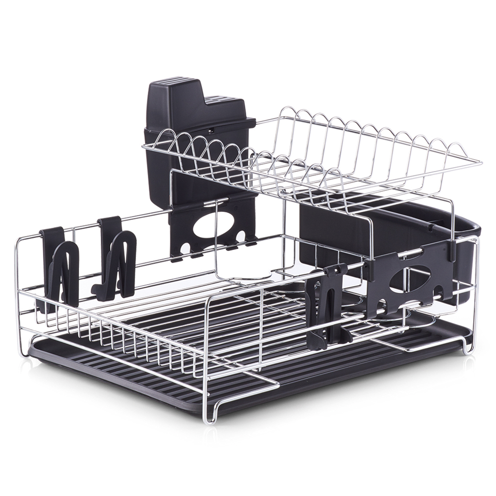 Suszarka do naczyń Mevian ze stali 40x49 cm - zdjęcie 1