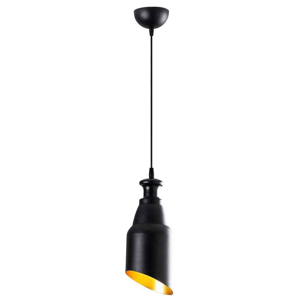 Lampa wisząca Hortensis 13 cm czarna - zdjęcie 1