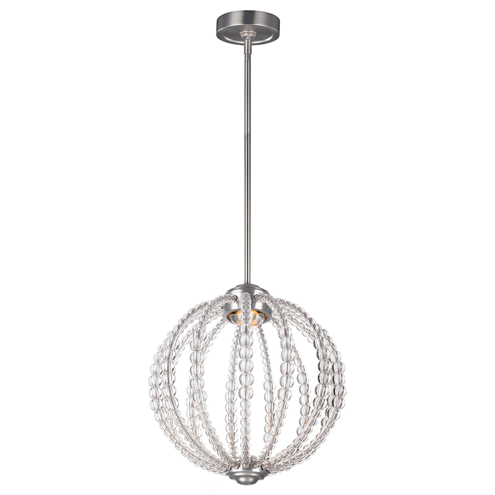 Lampa wisząca Obail ze szkła kryształowego średnica 35,2 cm - zdjęcie 1