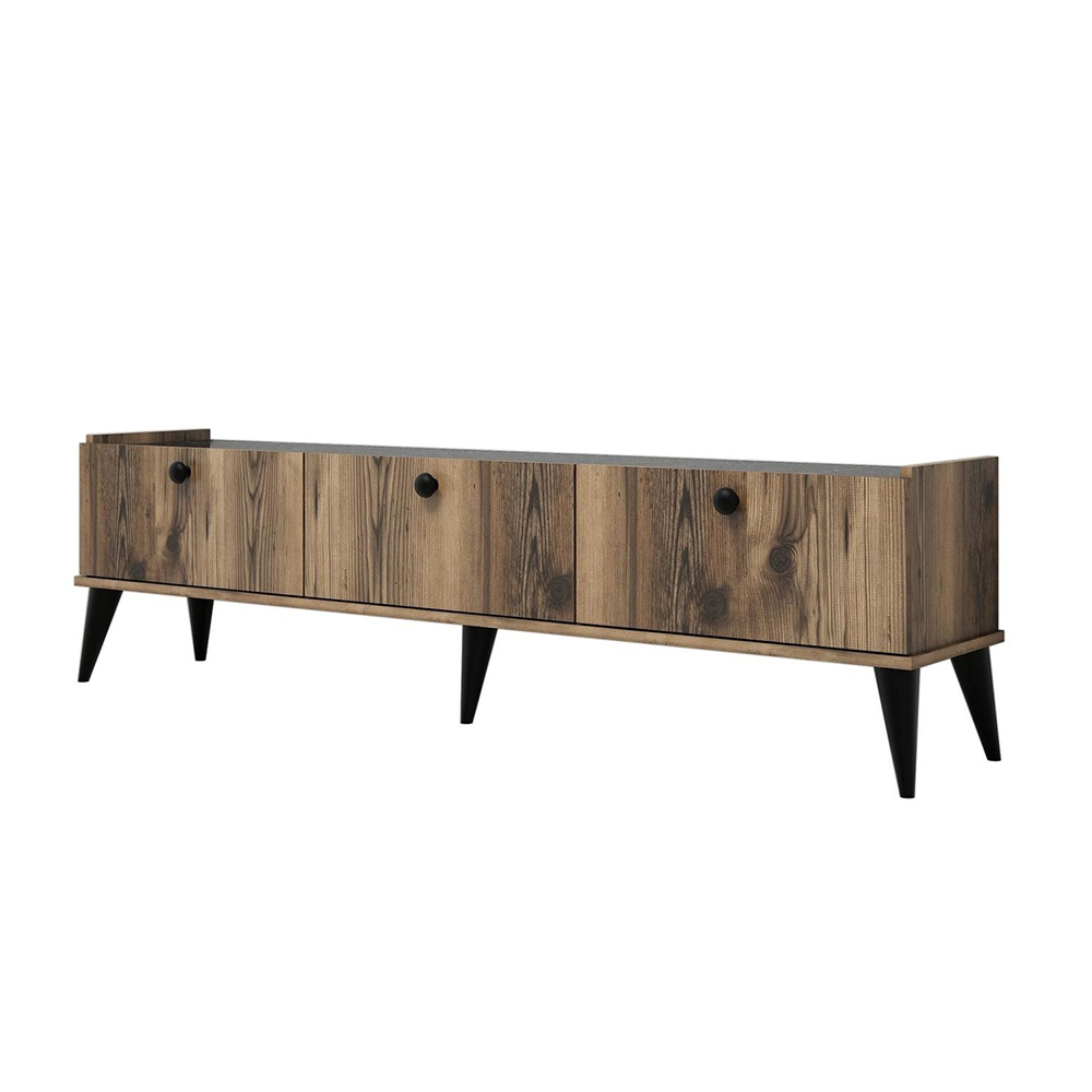 Szafka RTV Lidoja 180 cm z marmurowym blatem - zdjęcie 1