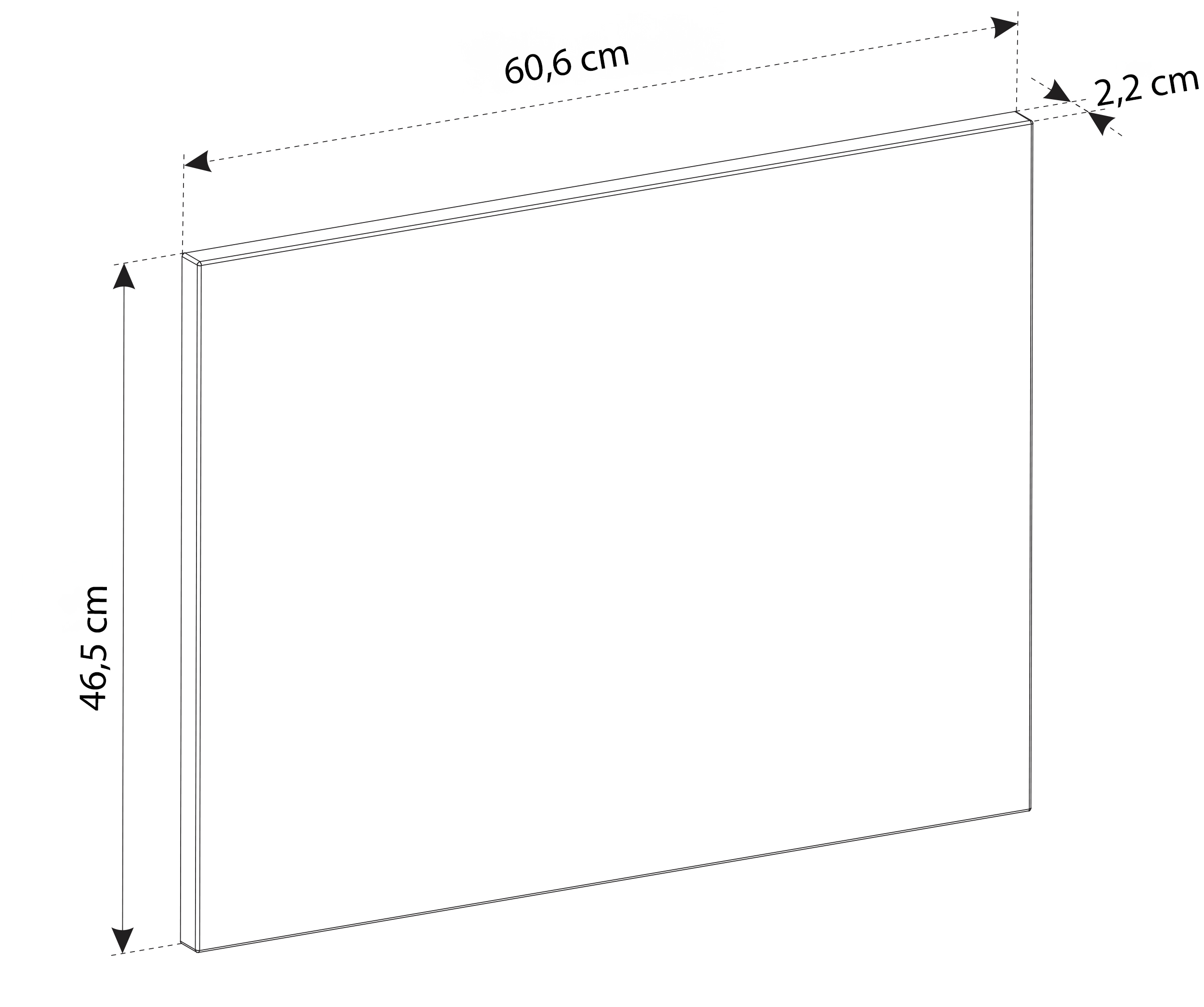 Szafka łazienkowa dwuszufladowa Temirni z blatem 60 cm beżowa