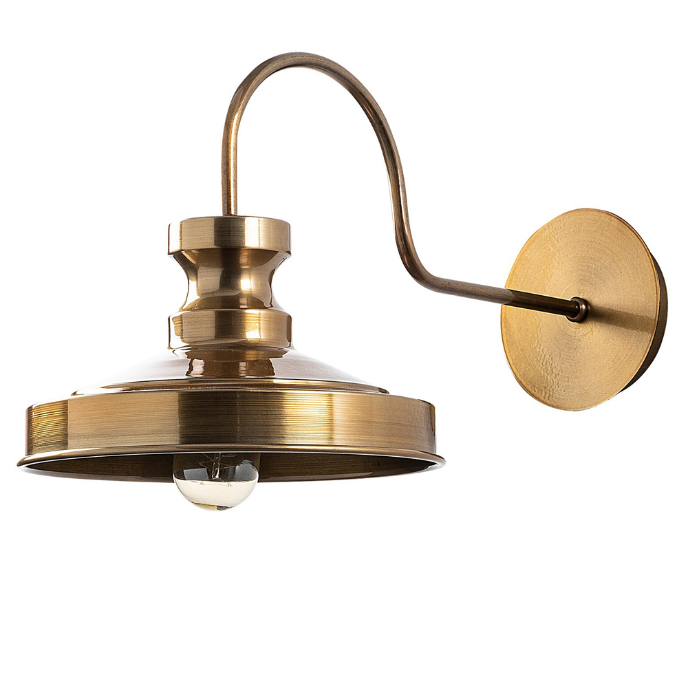 Kinkiet ścienny Novillian złoty - zdjęcie 1