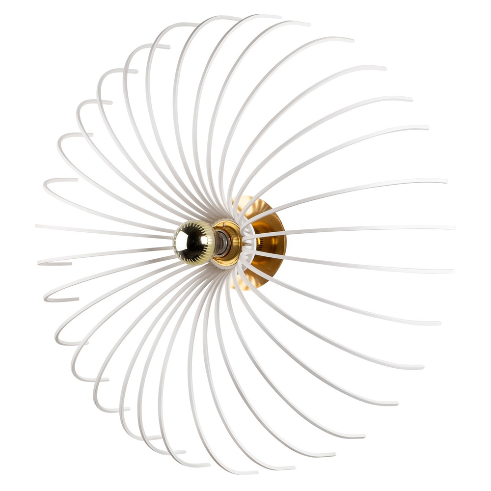 Kinkiet ścienny Skyriblent średnica 56 cm biały - zdjęcie 1