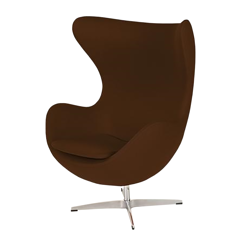 Fotel Jajo brązowy