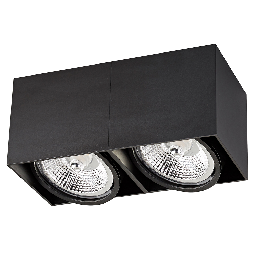 Spot Gabella czarny x2 26,4x13,2 cm - zdjęcie 1